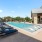 Sparkling Swimming Pool with Lounge Seating