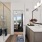 Stand Up Shower with Granite Countertops